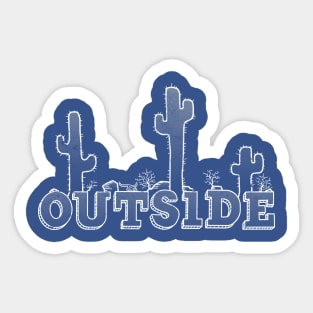 Outside Sticker